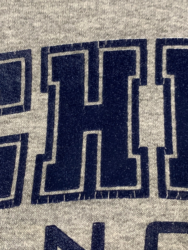 【現状渡し品】【メンズ】 CHAMPION チャンピオン AUTHELNTIC APPALEL 90's メキシコ製 L/S LOGO HOODED 90年代 ロングスリーブ ロゴ フーディー パーカー トップス 146-260617-yn-07-min サイズ：XXL カラー：グレー 万代Net店