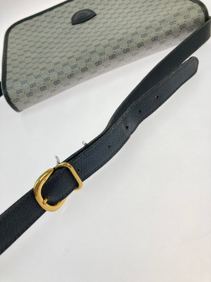 【現状渡し品】【レディース】 GUCCI グッチ OLD GUCCI 001 116 0847 マイクロGG ショルダーバッグ オールドグッチ ショルダーバッグ カバン 180-250213-jt-09-min カラー：ブルーグレー 万代Net店