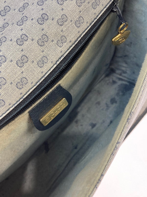 【現状渡し品】【レディース】 GUCCI グッチ OLD GUCCI 001 116 0847 マイクロGG ショルダーバッグ オールドグッチ ショルダーバッグ カバン 180-250213-jt-09-min カラー：ブルーグレー 万代Net店