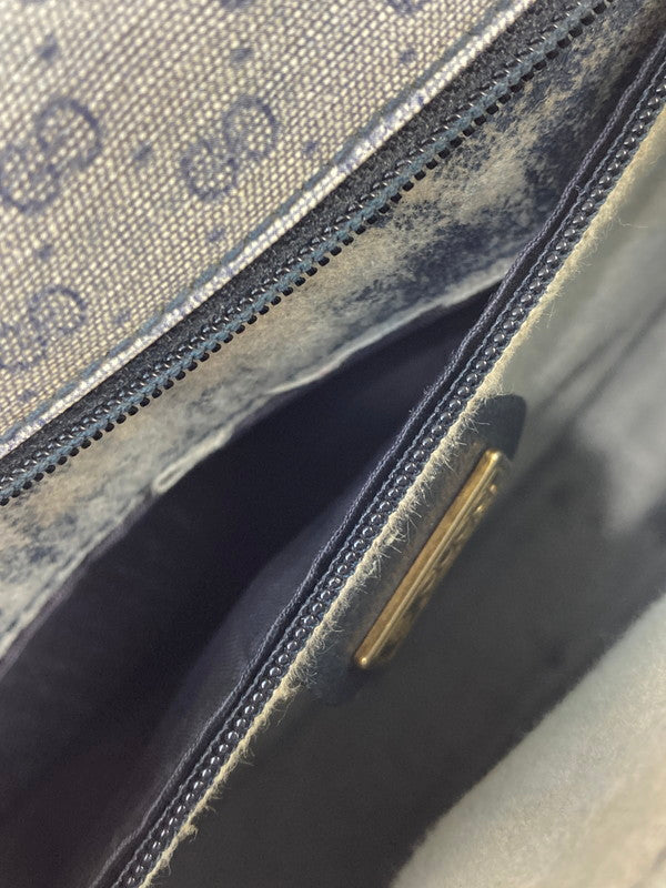 【現状渡し品】【レディース】 GUCCI グッチ OLD GUCCI 001 116 0847 マイクロGG ショルダーバッグ オールドグッチ ショルダーバッグ カバン 180-250213-jt-09-min カラー：ブルーグレー 万代Net店