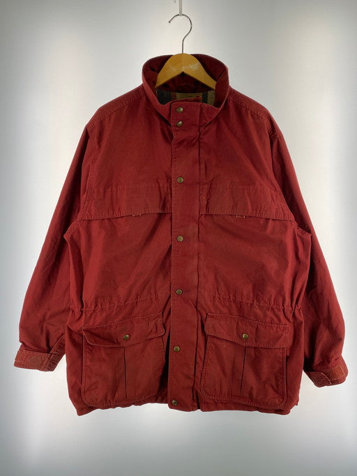 【中古品】【メンズ】 EDDIE BAUER エディーバウアー 白タグ 90S MOUNTAIN PARKA マウンテンパーカー アウター 144-250225-AS-65-min サイズ：M カラー：レッド 万代Net店