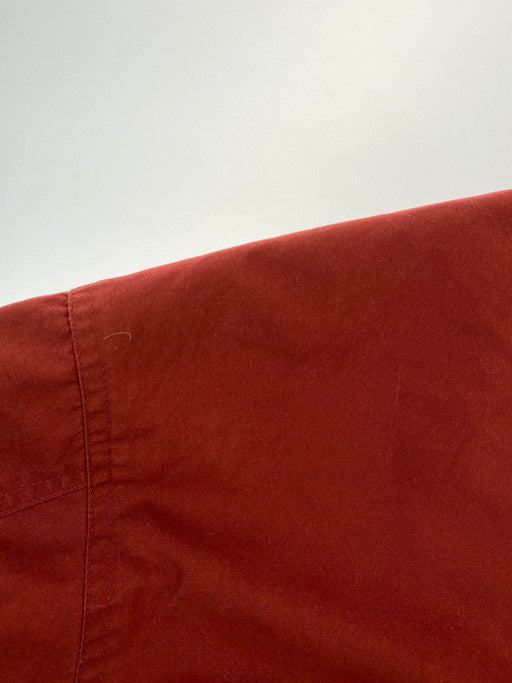 【中古品】【メンズ】 EDDIE BAUER エディーバウアー 白タグ 90S MOUNTAIN PARKA マウンテンパーカー アウター 144-250225-AS-65-min サイズ：M カラー：レッド 万代Net店