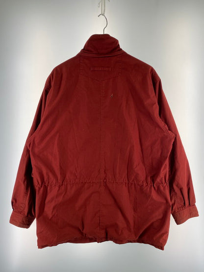 【中古品】【メンズ】 EDDIE BAUER エディーバウアー 白タグ 90S MOUNTAIN PARKA マウンテンパーカー アウター 144-250225-AS-65-min サイズ：M カラー：レッド 万代Net店