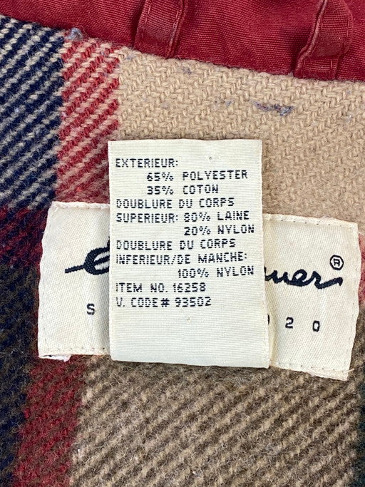 【中古品】【メンズ】 EDDIE BAUER エディーバウアー 白タグ 90S MOUNTAIN PARKA マウンテンパーカー アウター 144-250225-AS-65-min サイズ：M カラー：レッド 万代Net店