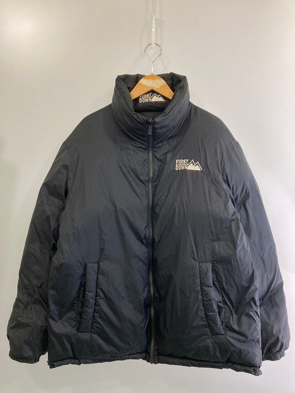 【中古品】【メンズ】  FIRST DOWN ファーストダウン F142500 BUBBLE DOWN JKT BANDANA アウター ダウンジャケット 144-250125-AS-39-min サイズ：XL カラー：ブラック/ネイビー 万代Net店