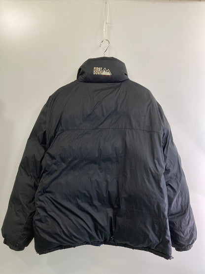 【中古品】【メンズ】  FIRST DOWN ファーストダウン F142500 BUBBLE DOWN JKT BANDANA アウター ダウンジャケット 144-250125-AS-39-min サイズ：XL カラー：ブラック/ネイビー 万代Net店