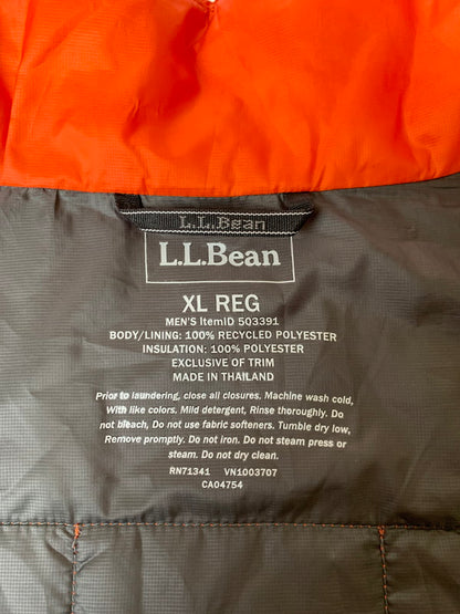 【中古品】【メンズ】 L.L.Bean エルエルビーン プリマロフト パッカウェイ ジャケット 503391 軽量 アウトドア 144-250128-em-19-min カラー：オレンジ 万代Net店