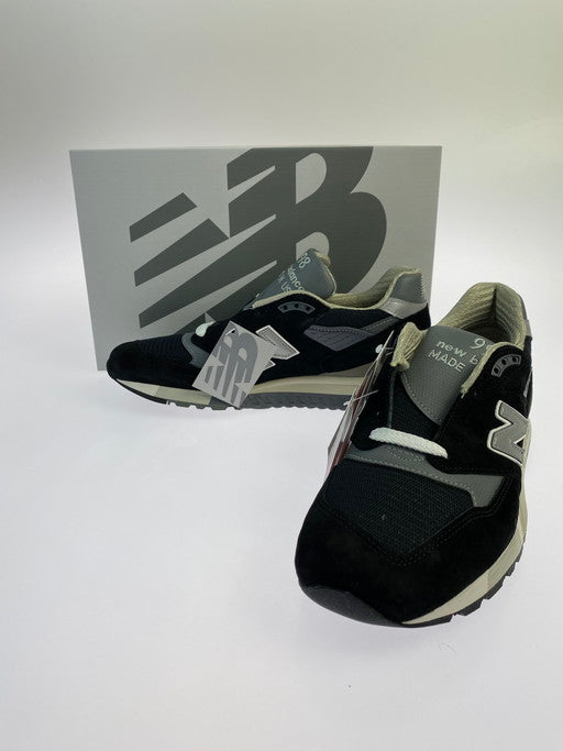 【中古美品】【メンズ】 NEW BALANCE ニューバランス U998BL 998  BLACK 靴 シューズ スニーカー 162-250129-AS-38-min サイズ：27cm カラー：ブラック/グレー 万代Net店