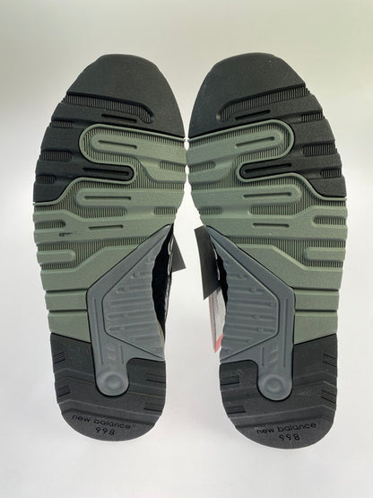 【中古美品】【メンズ】 NEW BALANCE ニューバランス U998BL 998  BLACK 靴 シューズ スニーカー 162-250129-AS-38-min サイズ：27cm カラー：ブラック/グレー 万代Net店