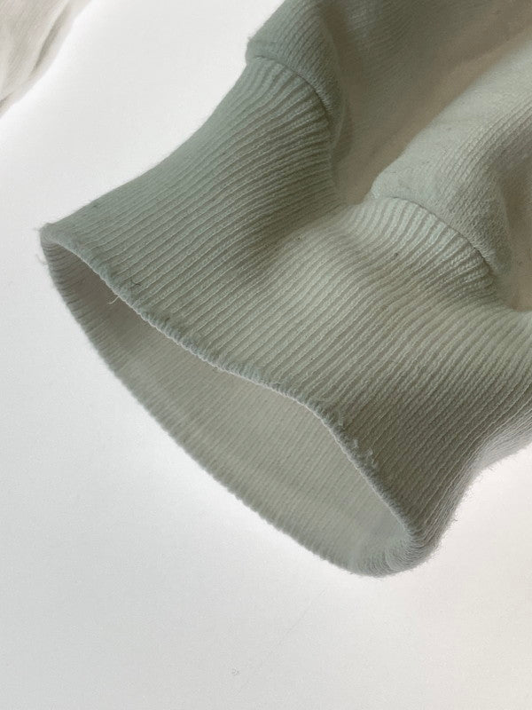 【中古品】【メンズ】 DRIES VAN NOTEN ドリスヴァンノッテン ×MIKA NINAGAWA 20SS CREWNECK SWEAT スウェット トレーナー 141-250125-AS-32-min サイズ：S カラー：ホワイト 万代Net店