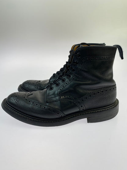 【中古品】【メンズ】 Tricker's トリッカーズ OR GLORY カントリーブーツ 靴 シューズ 164-250129-AS-50-min カラー：ブラック 万代Net店