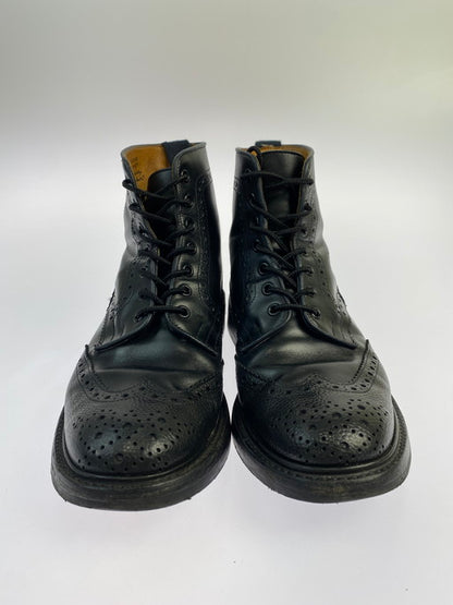 【中古品】【メンズ】 Tricker's トリッカーズ OR GLORY カントリーブーツ 靴 シューズ 164-250129-AS-50-min カラー：ブラック 万代Net店