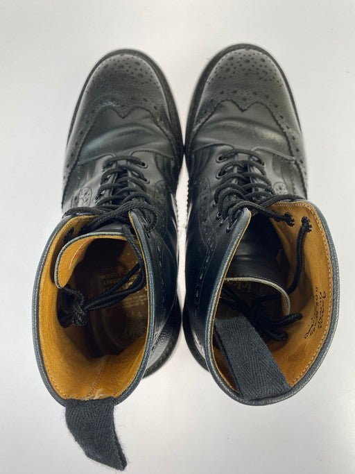 【中古品】【メンズ】 Tricker's トリッカーズ OR GLORY カントリーブーツ 靴 シューズ 164-250129-AS-50-min カラー：ブラック 万代Net店