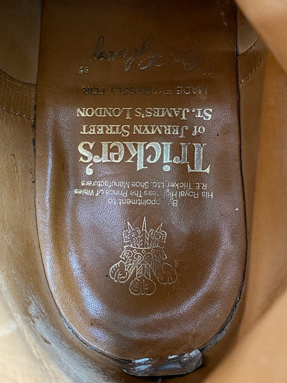 【中古品】【メンズ】 Tricker's トリッカーズ OR GLORY カントリーブーツ 靴 シューズ 164-250129-AS-50-min カラー：ブラック 万代Net店