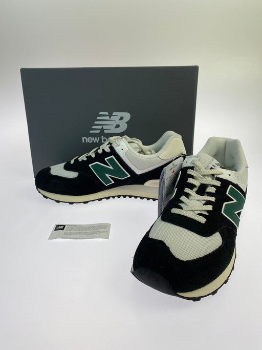 【中古美品】【メンズ】 NEW BALANCE ニューバランス U574RBG  BLACK 靴 シューズ スニーカー 162-250129-AS-41-min サイズ：28cm カラー：ブラック/ホワイト 万代Net店