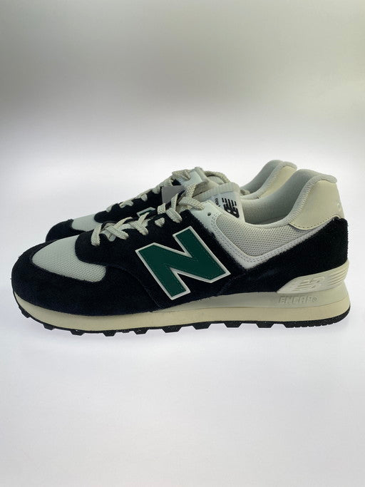 【中古美品】【メンズ】 NEW BALANCE ニューバランス U574RBG  BLACK 靴 シューズ スニーカー 162-250129-AS-41-min サイズ：28cm カラー：ブラック/ホワイト 万代Net店