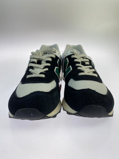 【中古美品】【メンズ】 NEW BALANCE ニューバランス U574RBG  BLACK 靴 シューズ スニーカー 162-250129-AS-41-min サイズ：28cm カラー：ブラック/ホワイト 万代Net店