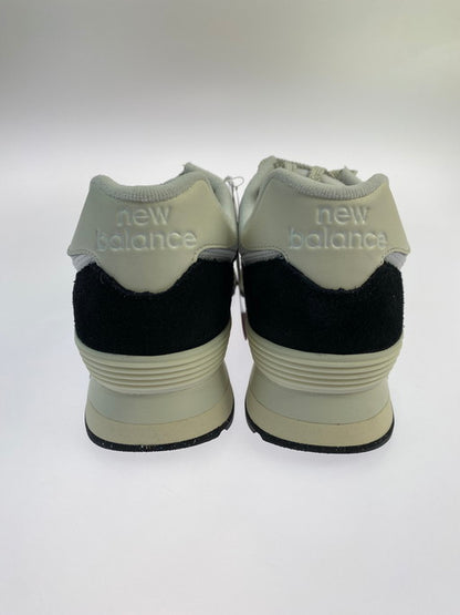 【中古美品】【メンズ】 NEW BALANCE ニューバランス U574RBG  BLACK 靴 シューズ スニーカー 162-250129-AS-41-min サイズ：28cm カラー：ブラック/ホワイト 万代Net店