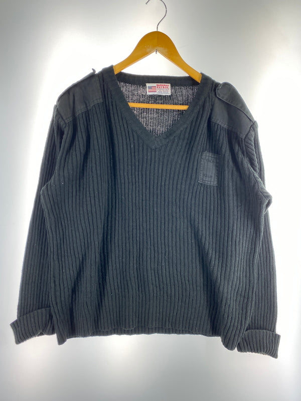 【中古品】【メンズ】 NATIONAL PATROL ナショナル パトロール ニット メンズ トップス 146-260617-KS-24-min サイズ：L カラー：ブラック 万代Net店