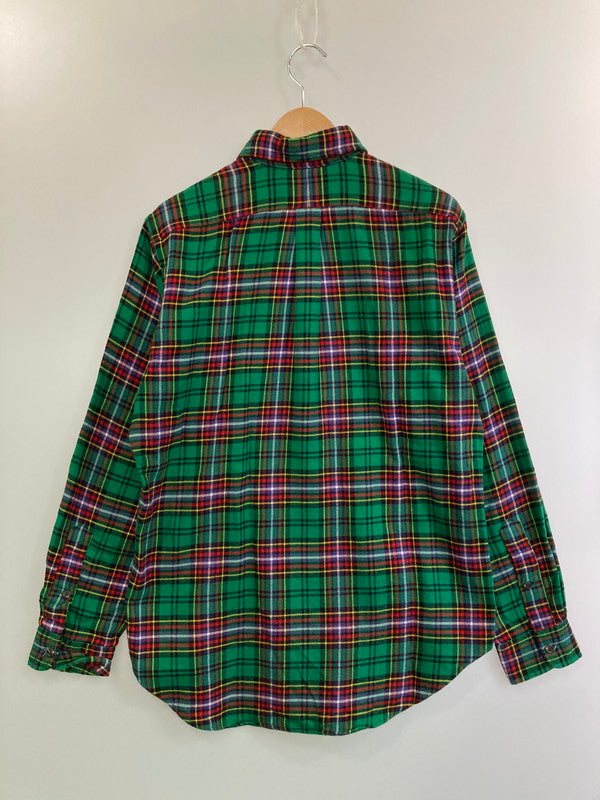 【中古品】【メンズ】 POLO RALPH LAUREN ポロ・ラルフローレン BD SHIRT シャツ トップス 146-250201-ks-46-min サイズ：S カラー：グリーン系 万代Net店