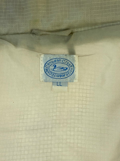 【中古品】【メンズ】 CANADIAN CREEK AITOZ CORPORATION カナディアン クリーク アイトス コーポレーション NYLON JACKET ナイロンジャケット メンズ アウター 146-260421-KS-05-min サイズ：LL カラー：ベージュ 万代Net店