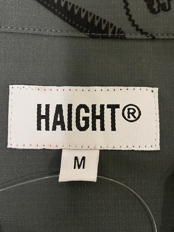 【中古美品】【メンズ】 HAIGHT ヘイト HTYZ-244001 ×YARZ OPEN COLLAR SHIRT カラーシャツ トップス 142-250126-ks-12-min サイズ：M カラー：グレー 万代Net店
