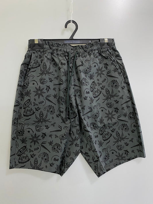 【中古美品】【メンズ】 HAIGHT ヘイト HTYZ-245001 ×YARZ PAISLEY SHORTS ショーツ 半ズボン 153-250126-ks-13-min サイズ：M カラー：グレー 万代Net店