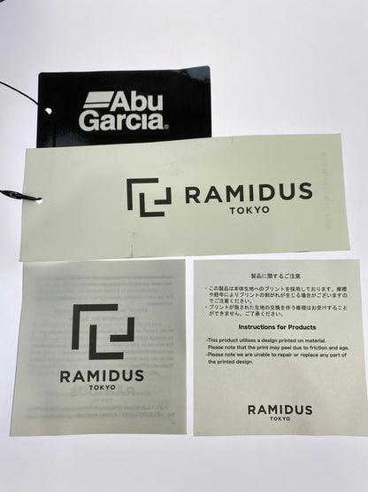 【中古美品】【メンズ/レディース】 AbuGarcia アブガルシア ×RAMIDAS ラミダス DOUBLE FLAP SACOCHE 22CAB-026 ダブル フラップ サコッシュ トートバッグ カバン ショルダーバッグ 188-250130-em-18-min カラー：ブラック 万代Net店