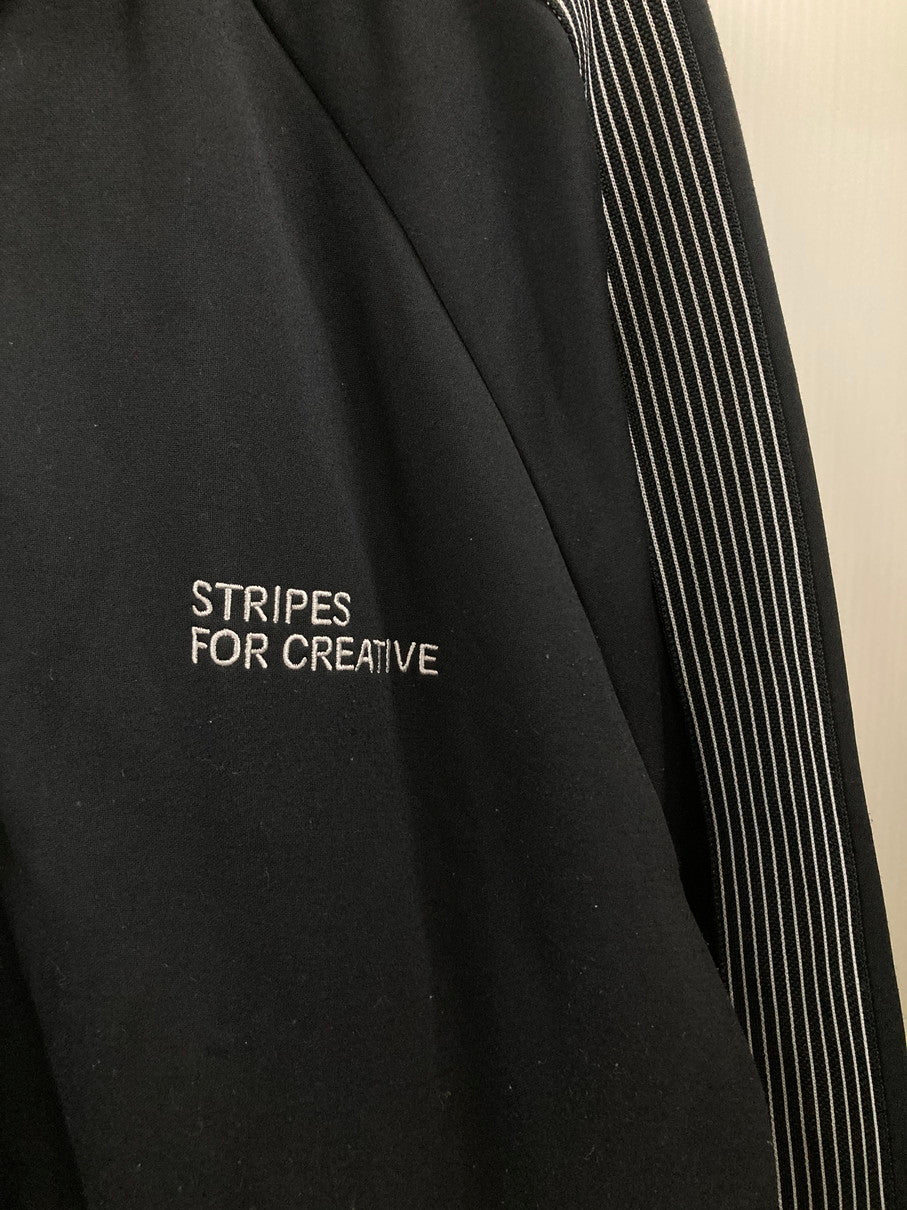 【中古品】【メンズ】  STRIPES FOR CREATIVE ストライプ フォー クリエイティブ TRACK JACKET トラックジャケット トップス  140-250128-jt-22-min サイズ：XXL カラー：ブラック 万代Net店