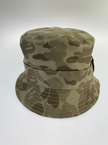 【中古品】【メンズ】 A BATHING APE アベイシングエイプ バケットハット 帽子 メンズ ハット 185-250130-em-17-min サイズ：L カラー：ベージュ系 万代Net店