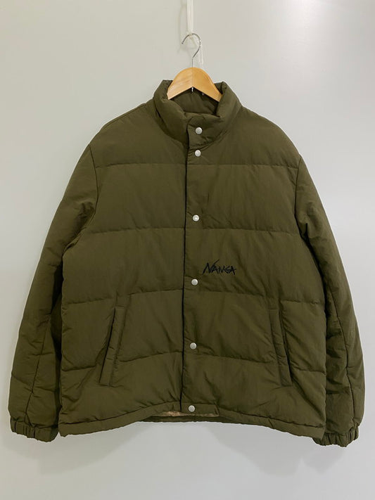 【中古品】【メンズ】  NANGA ナンガ × WILD-1 ワイルドワン CLASSIC DOWN JACKET クラシック ダウンジャケット 144-250126-ks-18-min サイズ：XL カラー：オリーブ 万代Net店