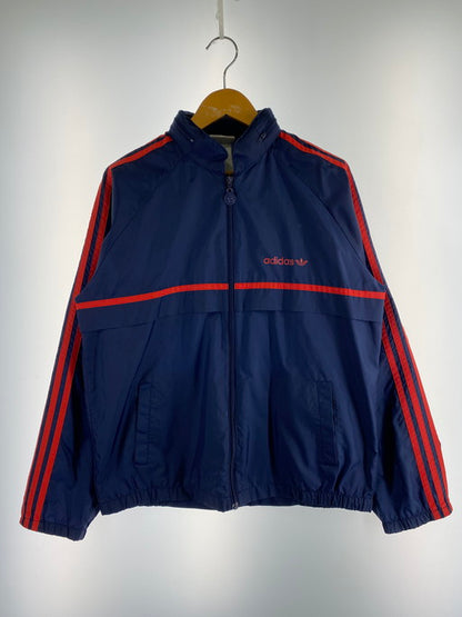 【中古品】【メンズ】 adidas アディダス 90S 銀タグ 台湾製  NYLON JACKET 90年代 ナイロンジャケット ライトアウター 146-250218-jt-14-min カラー：ネイビー 万代Net店