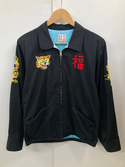 【中古品】【メンズ】 The REAL McCOY'S ザリアルマッコイズ 明仙縫製 VIET-NAM JACKET ベトナムジャケット アウター  145-250128-jt-03-min サイズ：M カラー：ブラック 万代Net店