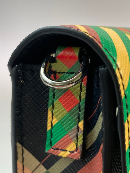 【中古品】【メンズ/レディース】 Vivienne Westwood ヴィヴィアンウエストウッド VIVIENNE WESTWOOD SAFFIANO PHONE BAG サフィアーノ フォン バッグ ショルダーバッグ ポシェット 188-250131-me-07-min カラー：マルチカラー 万代Net店