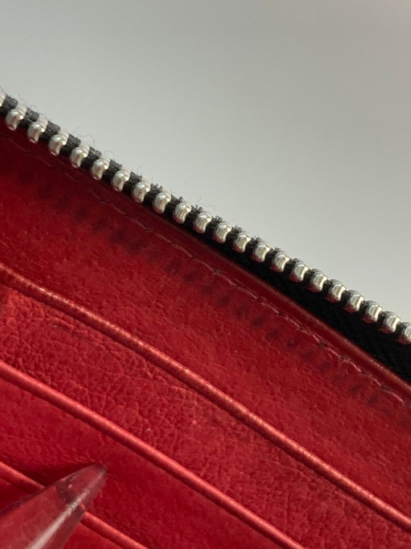 【現状渡し品】【メンズ】 GODANE ゴダン ラウンドジップ ロングレザーウォレット 財布 201-250203-AB-05-min カラー：ブラック 万代Net店