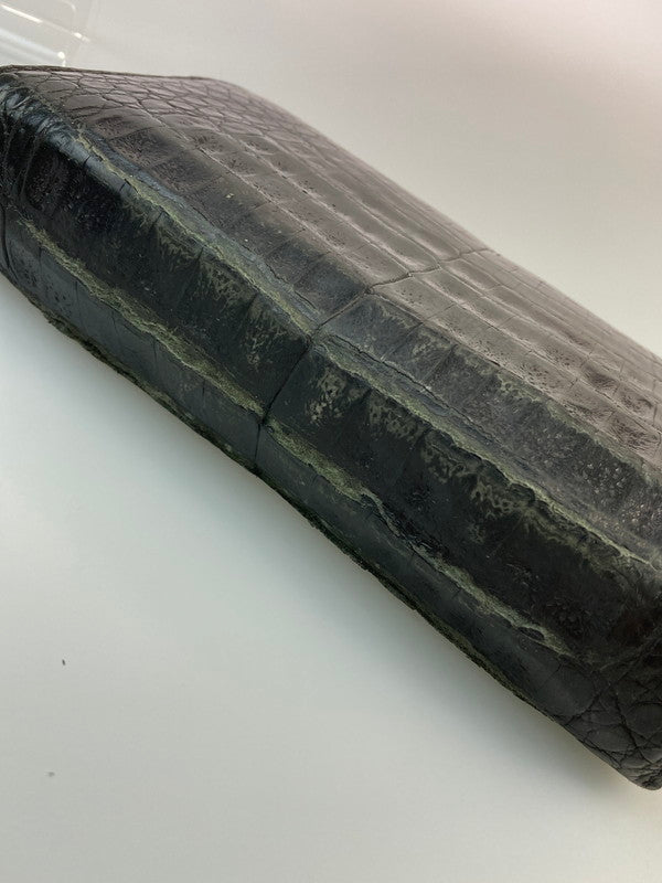 【現状渡し品】【メンズ】 GODANE ゴダン ラウンドジップ ロングレザーウォレット 財布 201-250203-AB-05-min カラー：ブラック 万代Net店