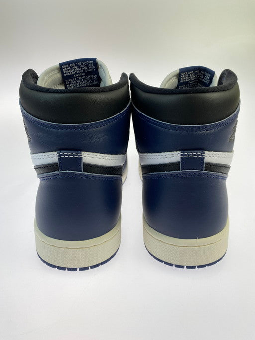 【中古美品】【メンズ】 NIKE ナイキ DZ5485-401 AIR JORDAN 1 RETRO HIGH OG エア ジョーダン 1 レトロ ハイ スニーカー シューズ 靴 160-250131-me-03-min サイズ：27.5cm US9.5 カラー：MIDNIGHT NAVY/BLACK-WHITE-SAIL 万代Net店