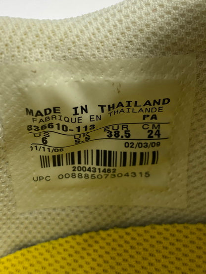 【中古品】【レディース】 NIKE ナイキ TERMINATOR LOW BASIC 336610-113 ターミネーター ロー スニーカー 靴 166-250204-yn-08-min サイズ：24.0 カラー：WHITE/WHITE-VRSTY MZ-GLD AMBR 万代Net店