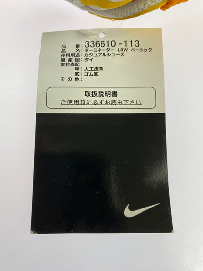 【中古品】【レディース】 NIKE ナイキ TERMINATOR LOW BASIC 336610-113 ターミネーター ロー スニーカー 靴 166-250204-yn-08-min サイズ：24.0 カラー：WHITE/WHITE-VRSTY MZ-GLD AMBR 万代Net店