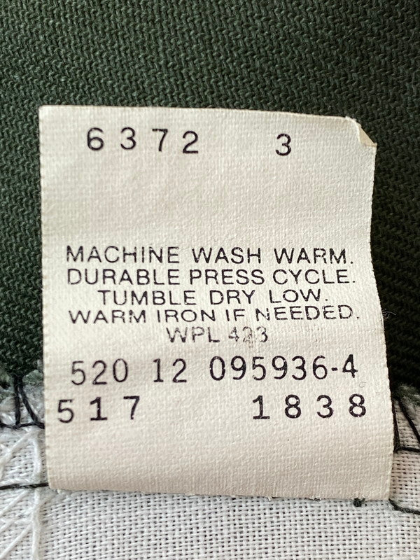 【現状渡し品】【メンズ】 Levi's リーバイス STA-PREST ステイ・プレスト ツイルパンツ 520刻印 USA製 メンズ スラックス アメリカ製 パンツ 157-250131-em-08-min サイズ：29×30 カラー：ダークグリーン 万代Net店