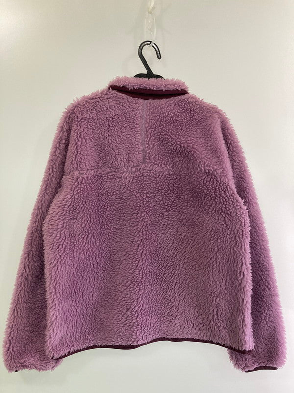 【中古品】【キッズ】 patagonia パタゴニア CLASSIC RETRO CARDIGAN 65559F5 クラシックレトロカーディガン アウター 173-250212-yn-08-min サイズ：KIDS XL カラー：パープル 万代Net店