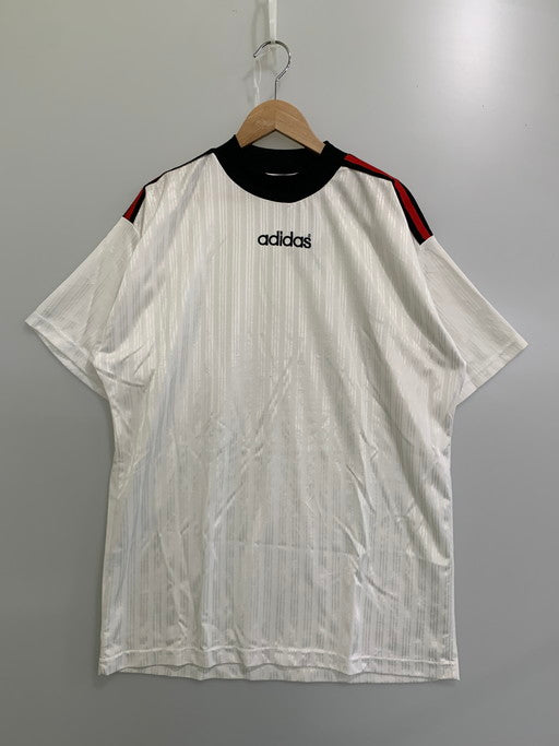 【現状渡し品】【メンズ】 adidas アディダス 80-90S GAMESHIRT 半袖シャツ トップス 146-250130-me-19-min カラー：ホワイト 万代Net店