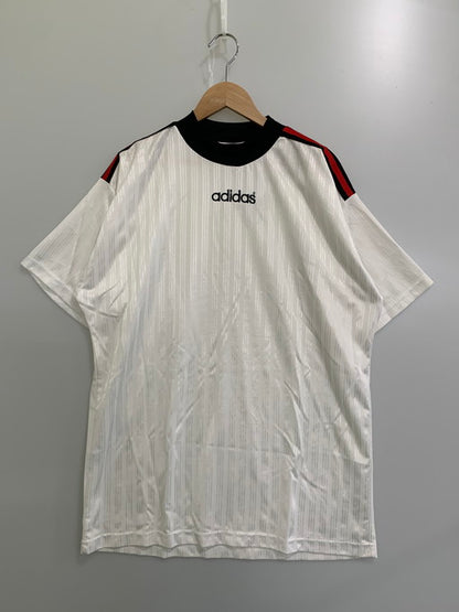 【現状渡し品】【メンズ】 adidas アディダス 80-90S GAMESHIRT 半袖シャツ トップス 146-250130-me-19-min カラー：ホワイト 万代Net店