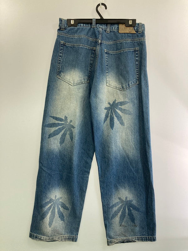 【中古品】【メンズ】  KNOBETTA JEANS BAGGY DENIM PANT ノーベター バギーデニムパンツ ボトムス 157-250205-yn-29-min サイズ：34 カラー：インディゴ 万代Net店