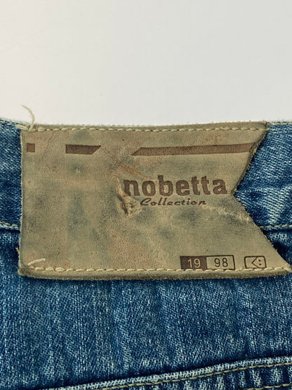 【中古品】【メンズ】  KNOBETTA JEANS BAGGY DENIM PANT ノーベター バギーデニムパンツ ボトムス 157-250205-yn-29-min サイズ：34 カラー：インディゴ 万代Net店