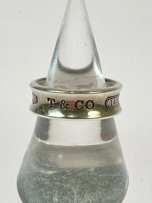 【中古品】【レディース】 TIFFANY&Co. ティファニー NARROW RING 1837 ナロー リング 指輪 182-250213-jt-08-min サイズ：13号 カラー：シルバー 万代Net店