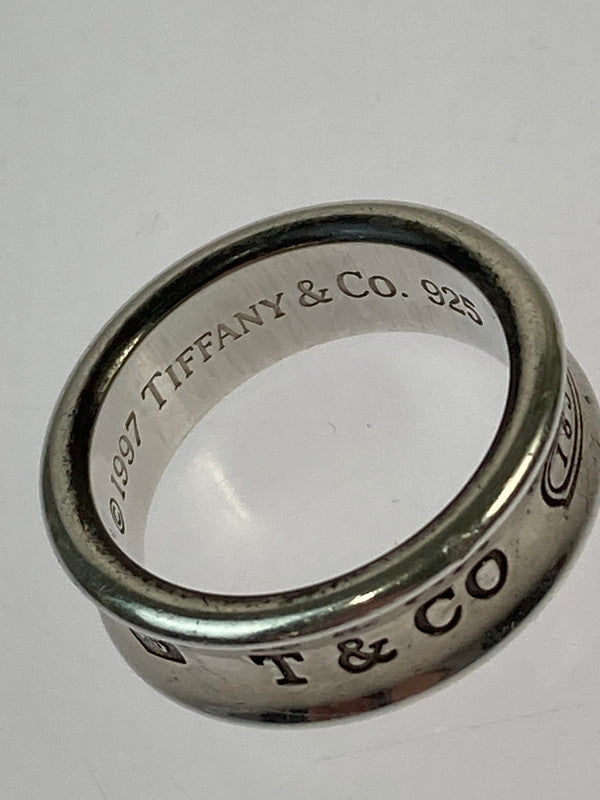 【中古品】【レディース】 TIFFANY&Co. ティファニー NARROW RING 1837 ナロー リング 指輪 182-250213-jt-08-min サイズ：13号 カラー：シルバー 万代Net店