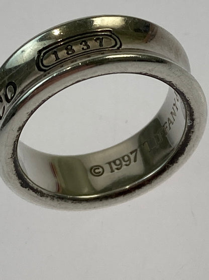 【中古品】【レディース】 TIFFANY&Co. ティファニー NARROW RING 1837 ナロー リング 指輪 182-250213-jt-08-min サイズ：13号 カラー：シルバー 万代Net店