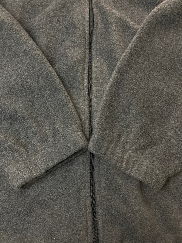 【中古品】【メンズ】 QUARTER SNACKS L/S FULL ZIP FLEECE JACKET クウォータースナックス ロングスリーブ フルジップ フリースジャケット アウター 142-250212-yn-15-min サイズ：XL カラー：グレー 万代Net店