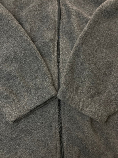 【中古品】【メンズ】 QUARTER SNACKS L/S FULL ZIP FLEECE JACKET クウォータースナックス ロングスリーブ フルジップ フリースジャケット アウター 142-250212-yn-15-min サイズ：XL カラー：グレー 万代Net店